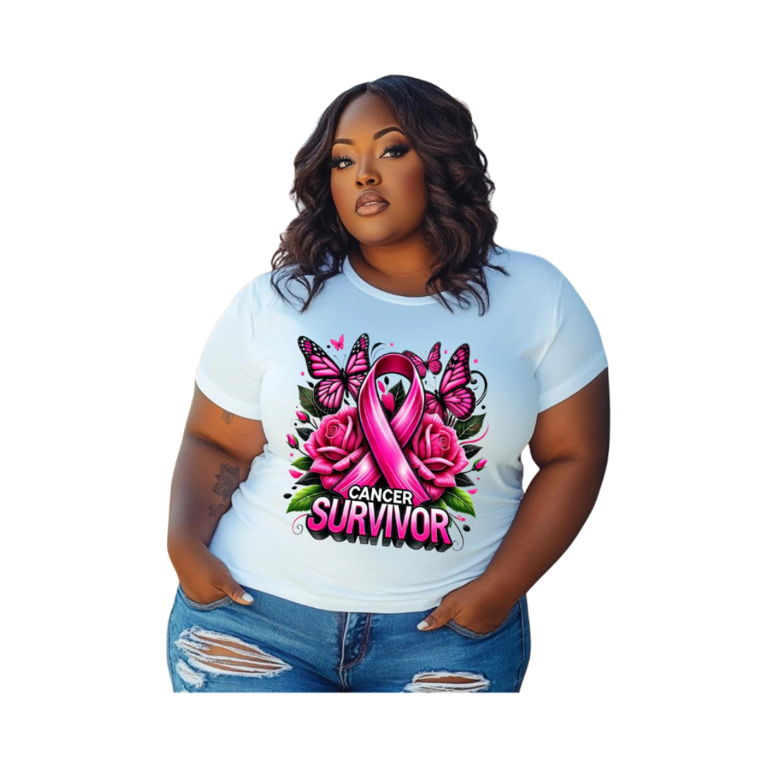 BREAST CANCER "SURVIOR" T-SHIRT