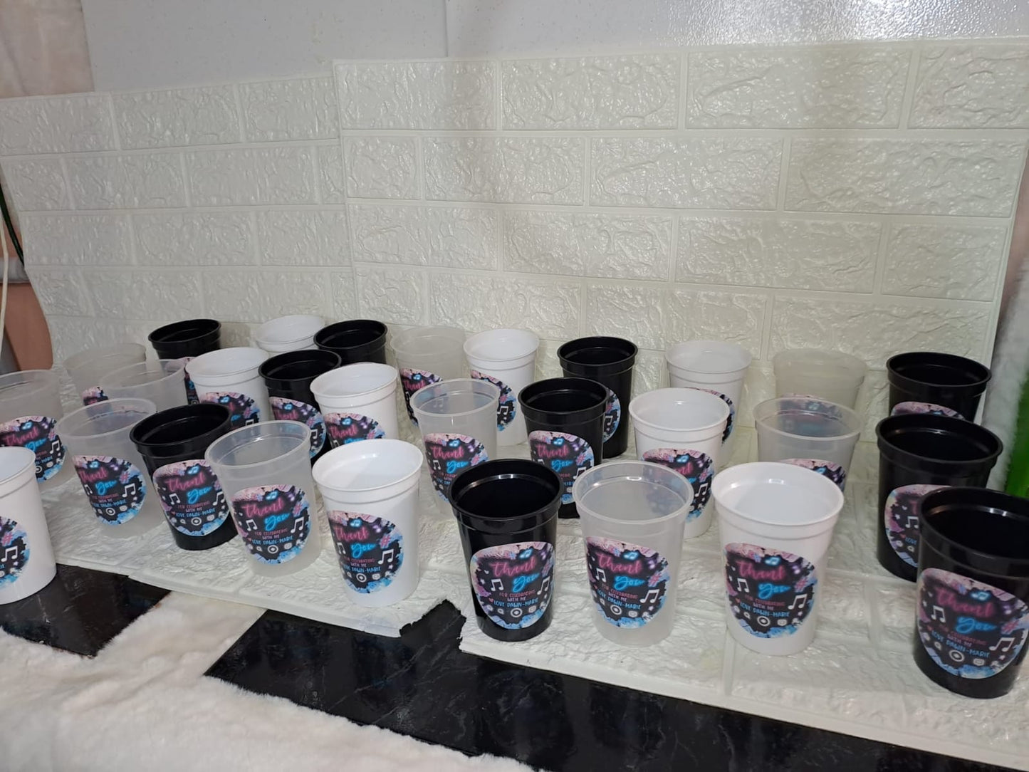 12 oz Reuseable Stadium Cups (Solid Colours)