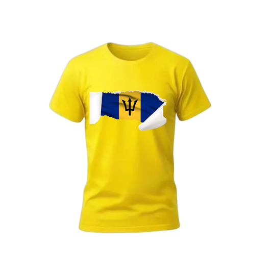 BARBADOS FLAG T-SHIRT