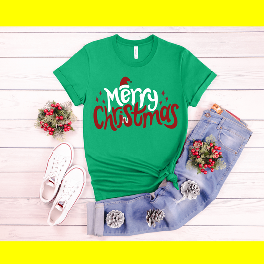 Merry Christmas Hat T-shirts