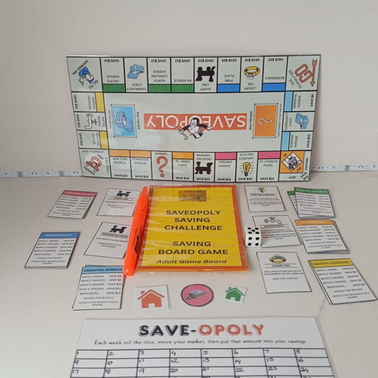 Saveopoly Saving Challenges Board Game (Adults)