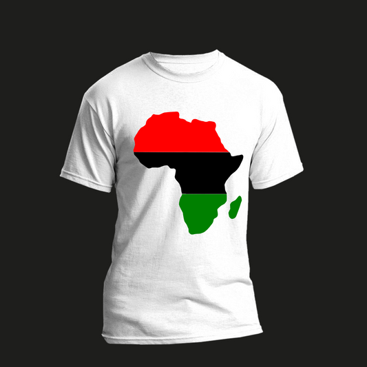 African Flag Print T-shirt