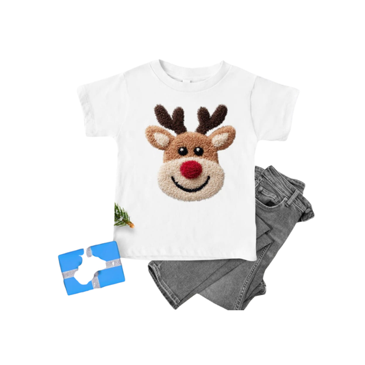 REINDEER CHRISTMAS KIDS T-SHIRTS