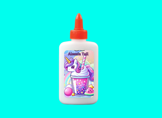 CUSTOMIZED GLUE STICKER