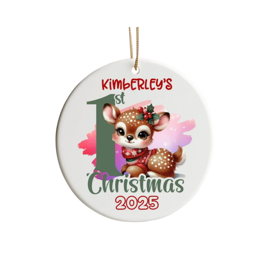 1ST CHRISTMAS ORNAMENTS