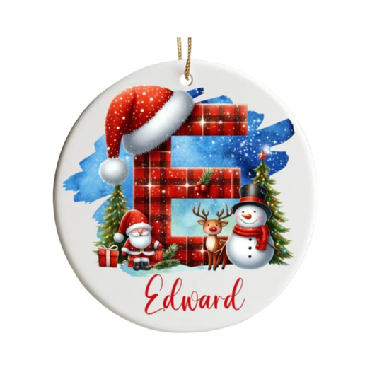 LETTER NAME ORNAMENT